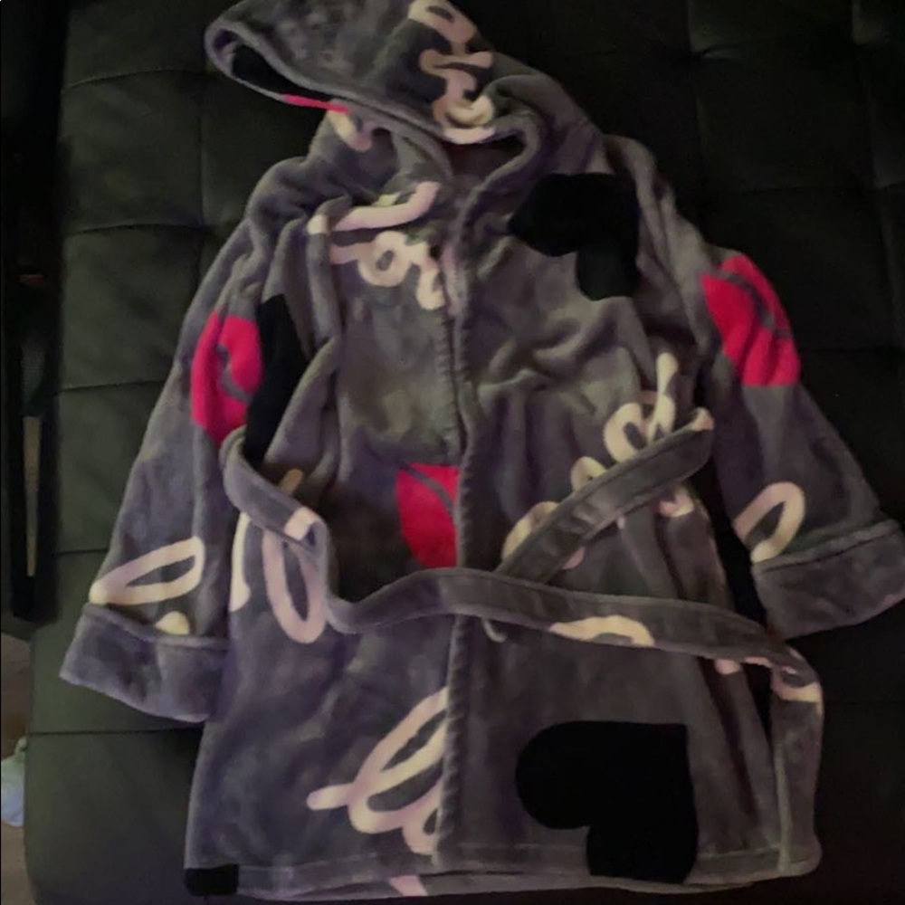 ❤️❤️ Betsey Johnson Cozy Lounge Robe - Picture 4 of 6